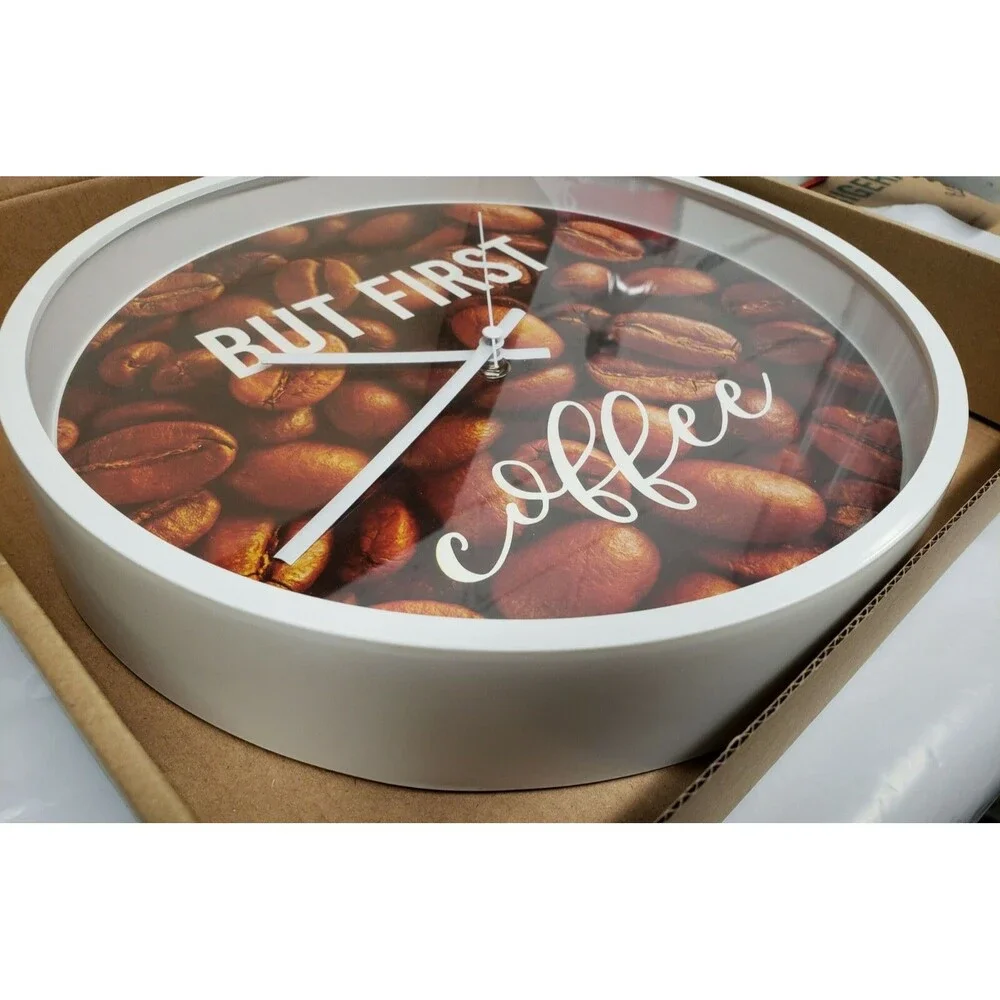 Plastic Wall Clock, approx. 11.5